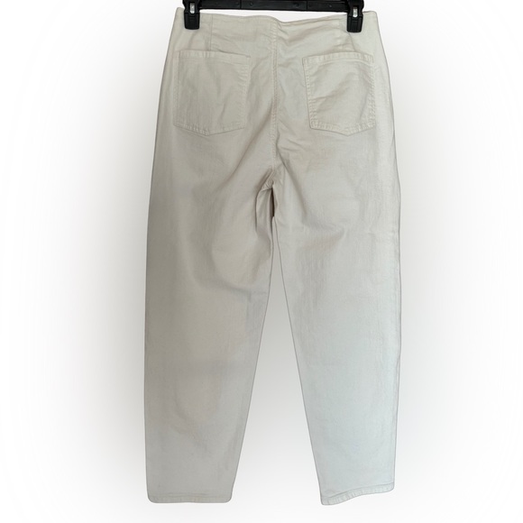 NWOT Eileen Fisher Undyed Organic Cotton Denim Tapered Pant - Picture 8 of 10